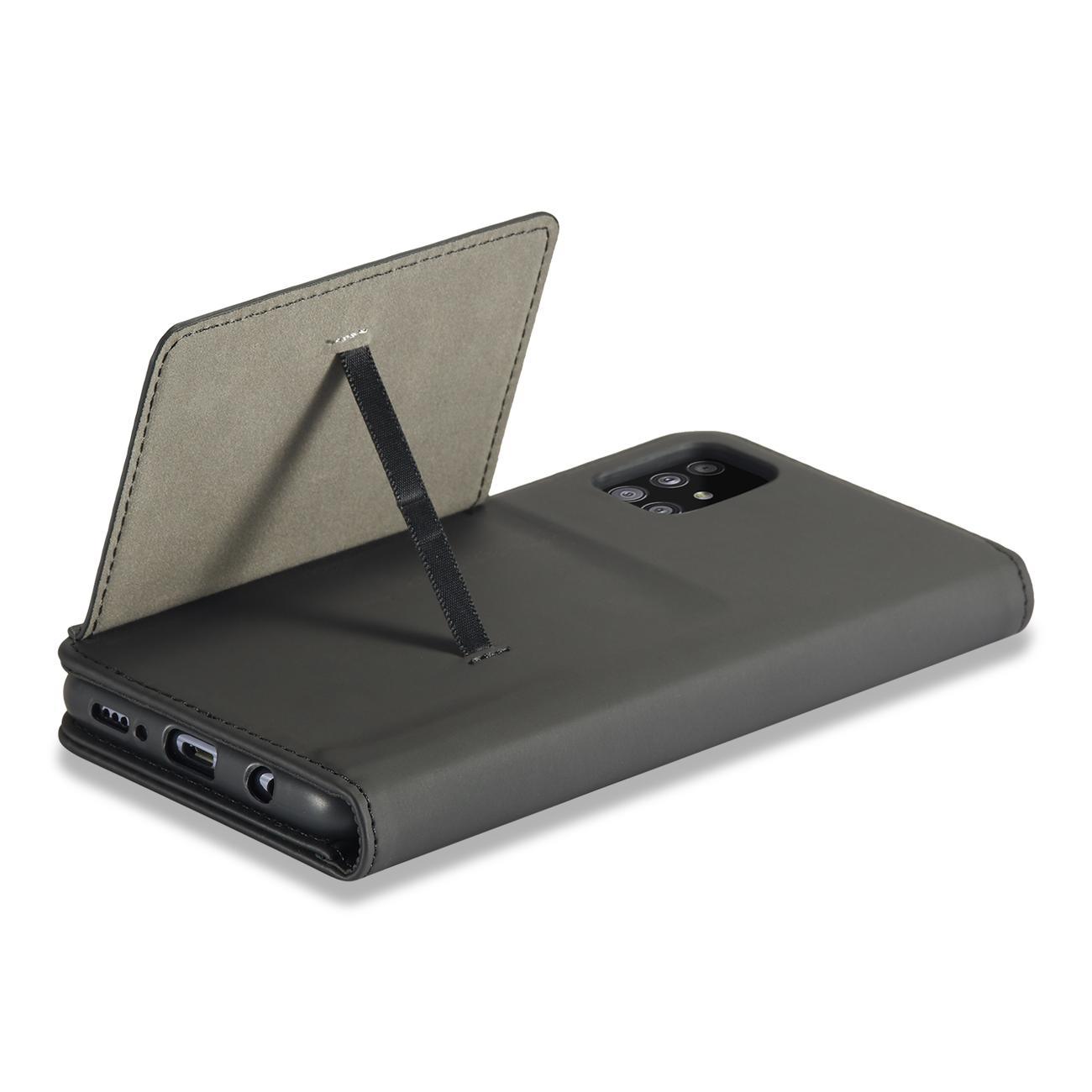 Pokrowiec etui z klapk Magnet Book Card czarne SAMSUNG Galaxy A13 5G / 10