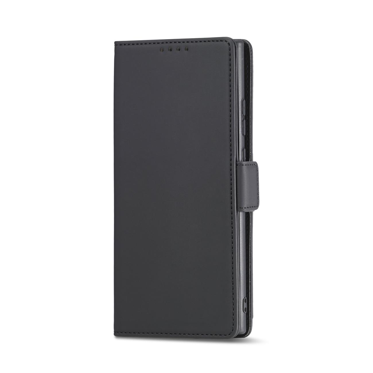 Pokrowiec etui z klapk Magnet Book Card czarne SAMSUNG Galaxy S22 Ultra / 11