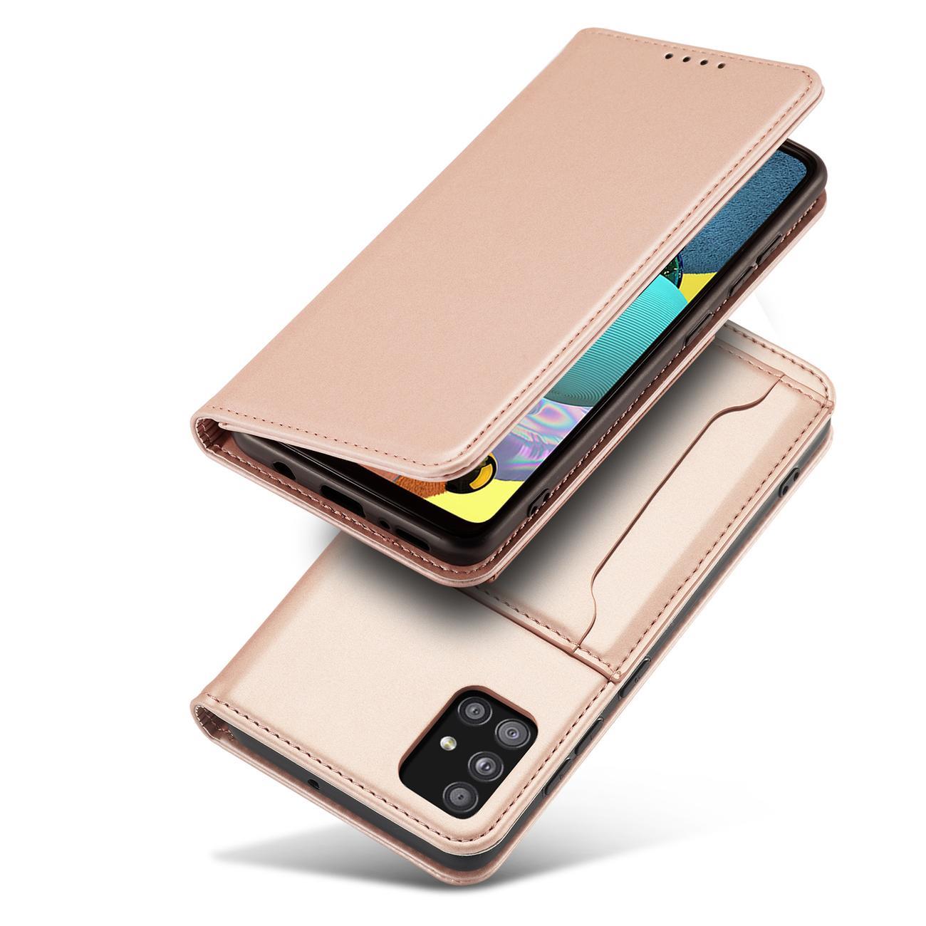 Pokrowiec etui z klapk Magnet Book Card rowe SAMSUNG Galaxy A52 5G / 2