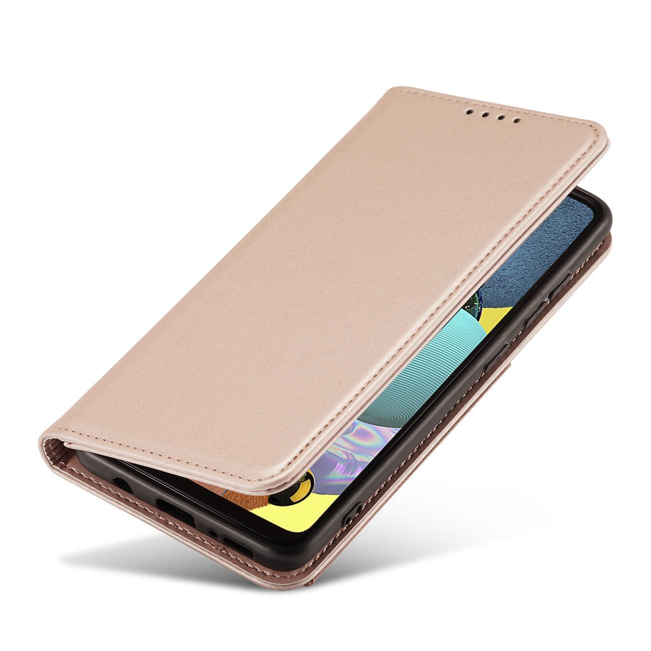 Pokrowiec etui z klapk Magnet Book Card rowe SAMSUNG Galaxy A52 5G / 6