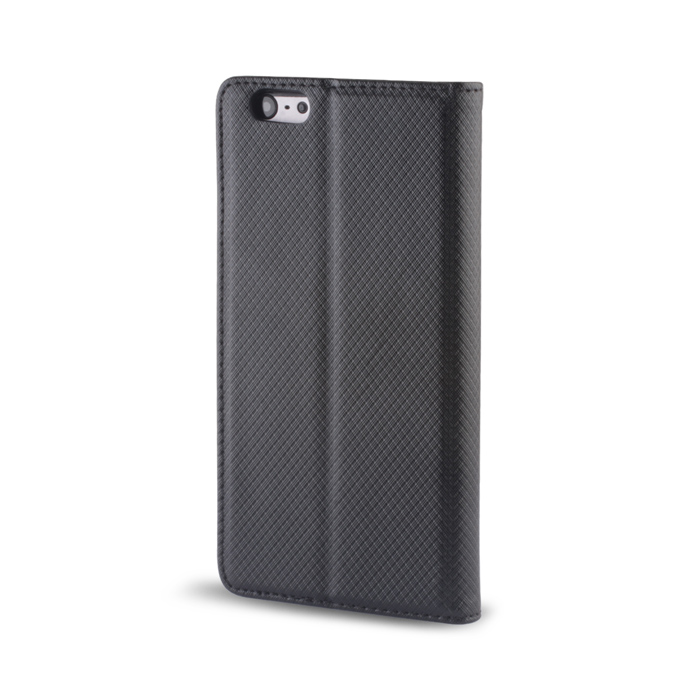 Pokrowiec etui z klapk Magnet Book czarne LG Q6 / 2