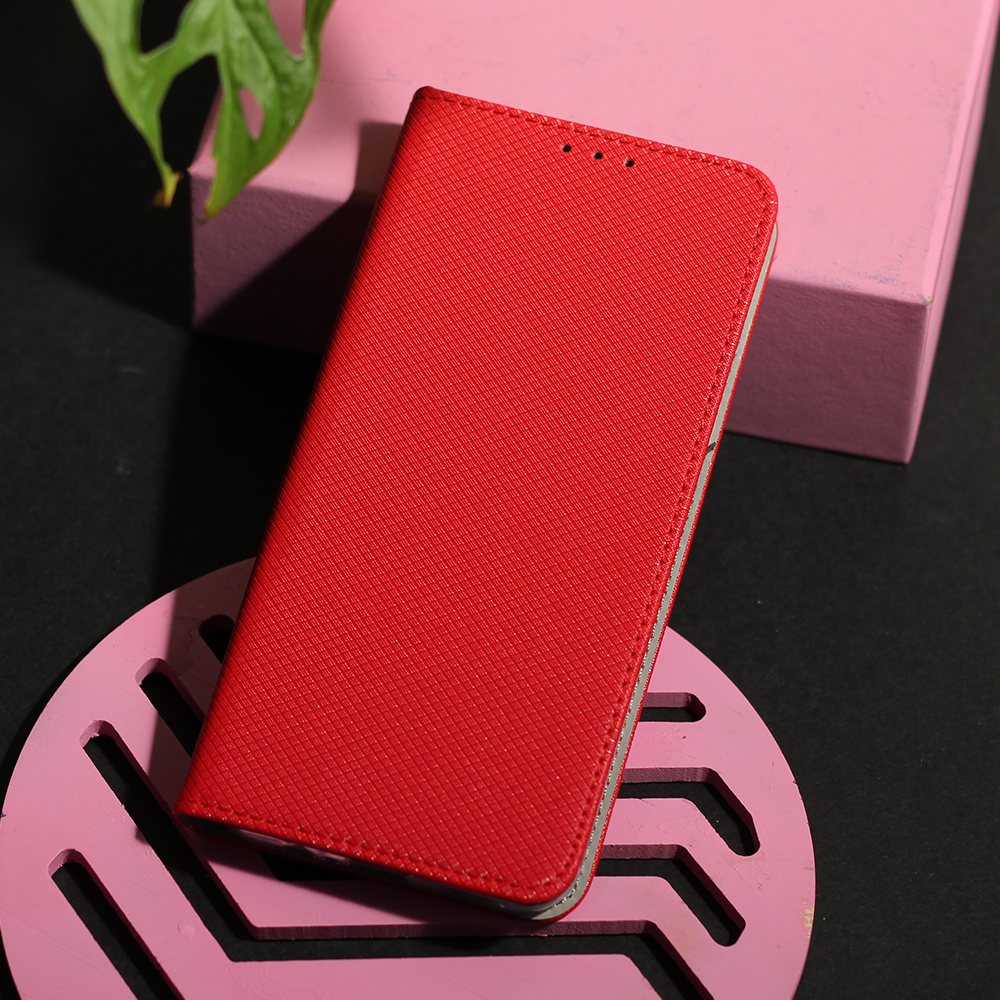 Pokrowiec etui z klapką Magnet Book czerwone APPLE iPhone 16 Pro Max / 8