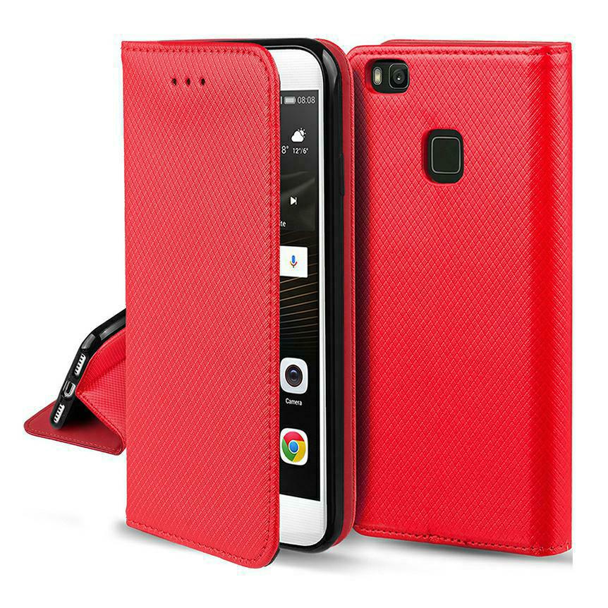 Pokrowiec etui z klapk Magnet Book czerwone LG K62