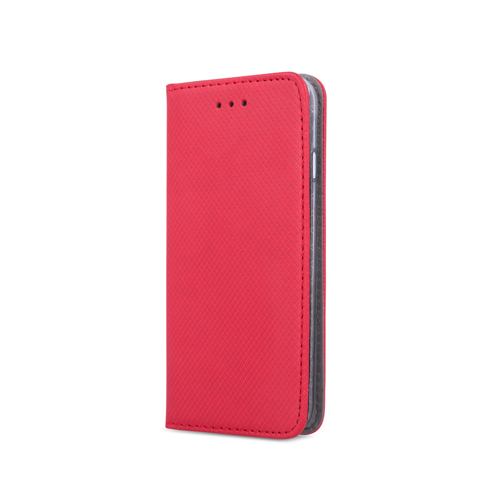 Pokrowiec etui z klapk Magnet Book czerwone LG K8 2018