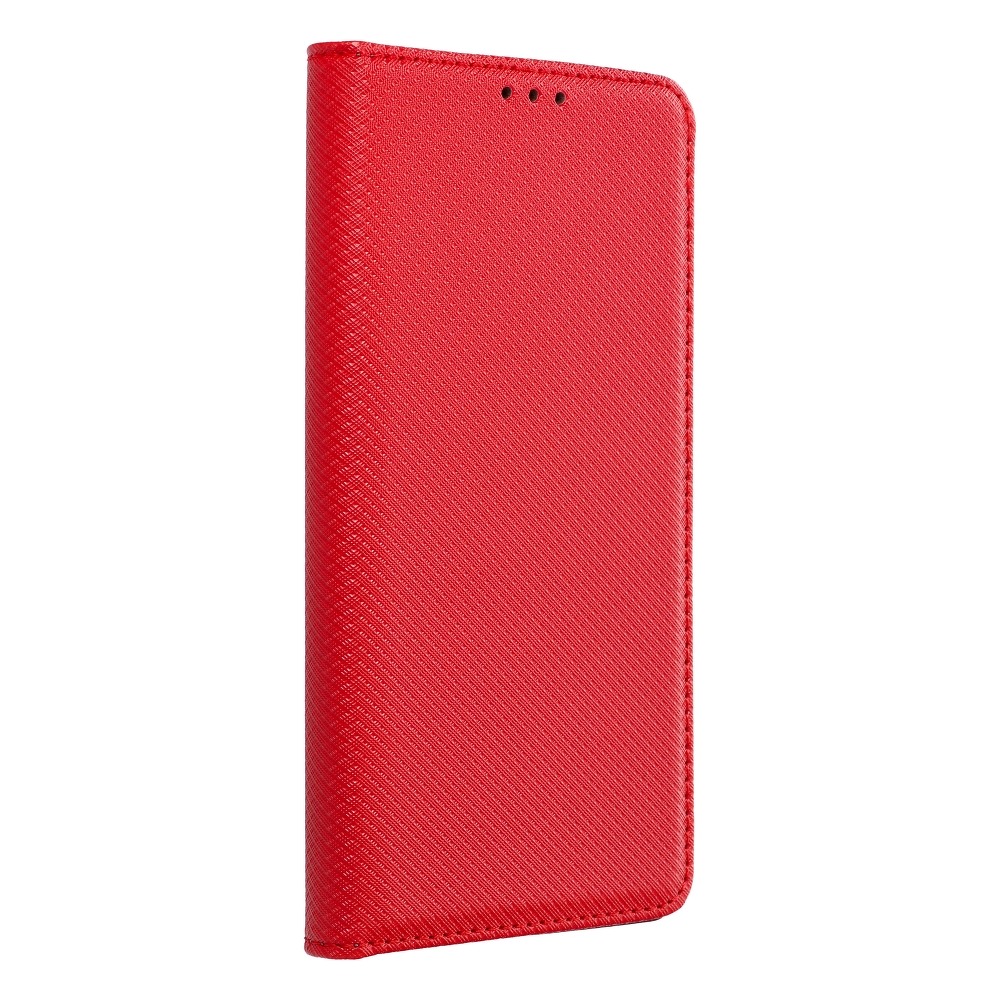 Pokrowiec etui z klapk Magnet Book czerwone MOTOROLA Moto G60s