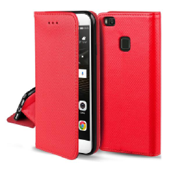 Pokrowiec etui z klapk Magnet Book czerwone Realme Note 60