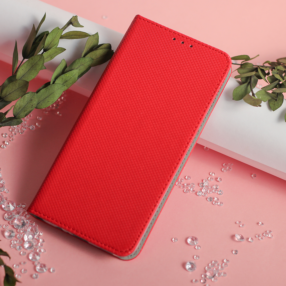 Pokrowiec etui z klapk Magnet Book czerwone SAMSUNG Galaxy A35 5G / 7
