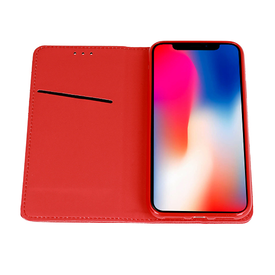 Pokrowiec etui z klapk Magnet Book czerwone SAMSUNG Galaxy A52 4G / 3