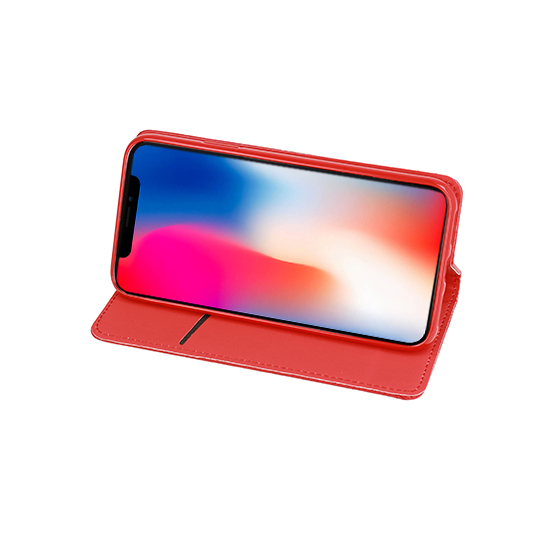Pokrowiec etui z klapk Magnet Book czerwone SAMSUNG Galaxy A52 4G / 4