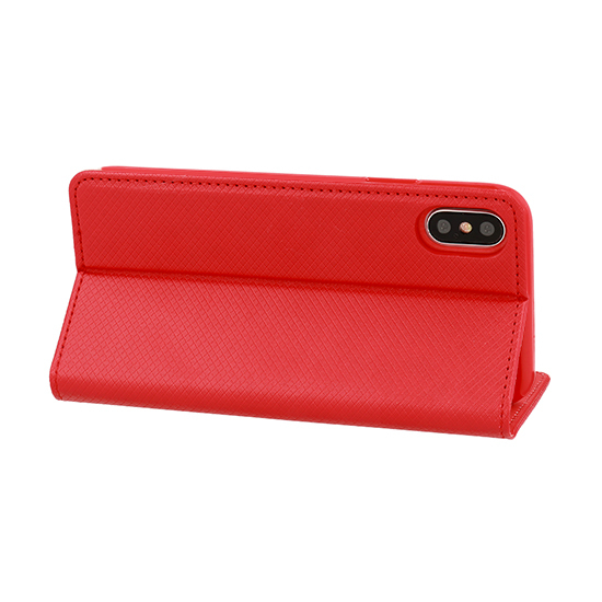 Pokrowiec etui z klapk Magnet Book czerwone SAMSUNG Galaxy A52 4G / 5