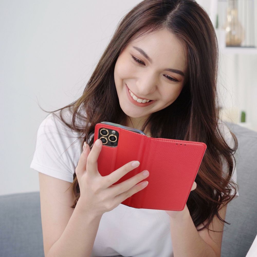 Pokrowiec etui z klapk Magnet Book czerwone Xiaomi 14 Ultra / 2