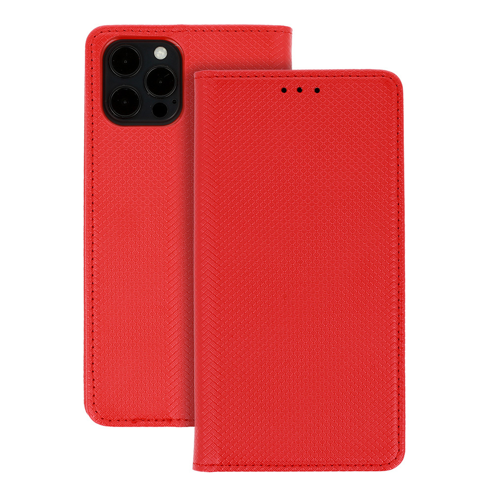 Pokrowiec etui z klapk Magnet Book czerwone Xiaomi POCO M5s