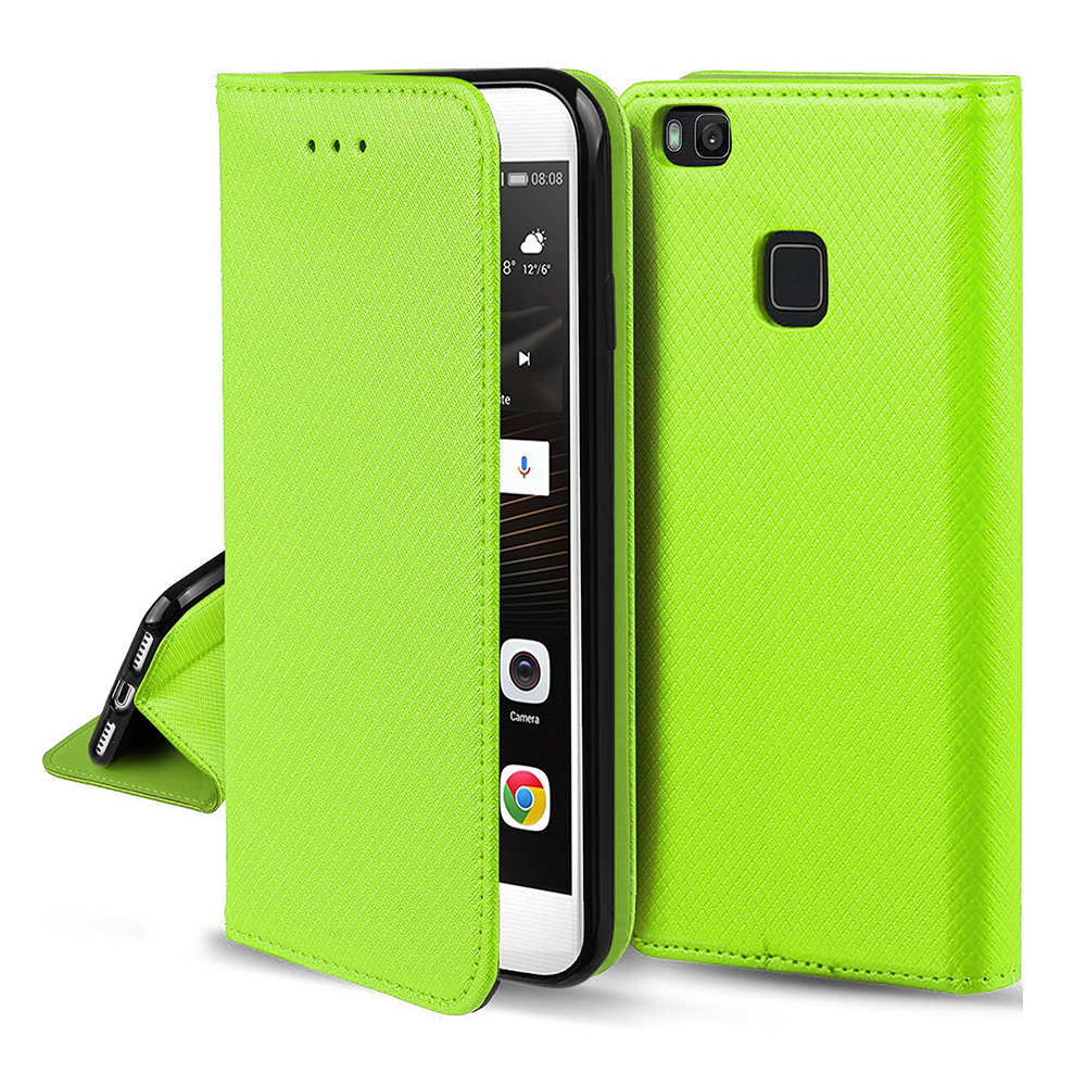 Pokrowiec etui z klapk Magnet Book zielone LG G5