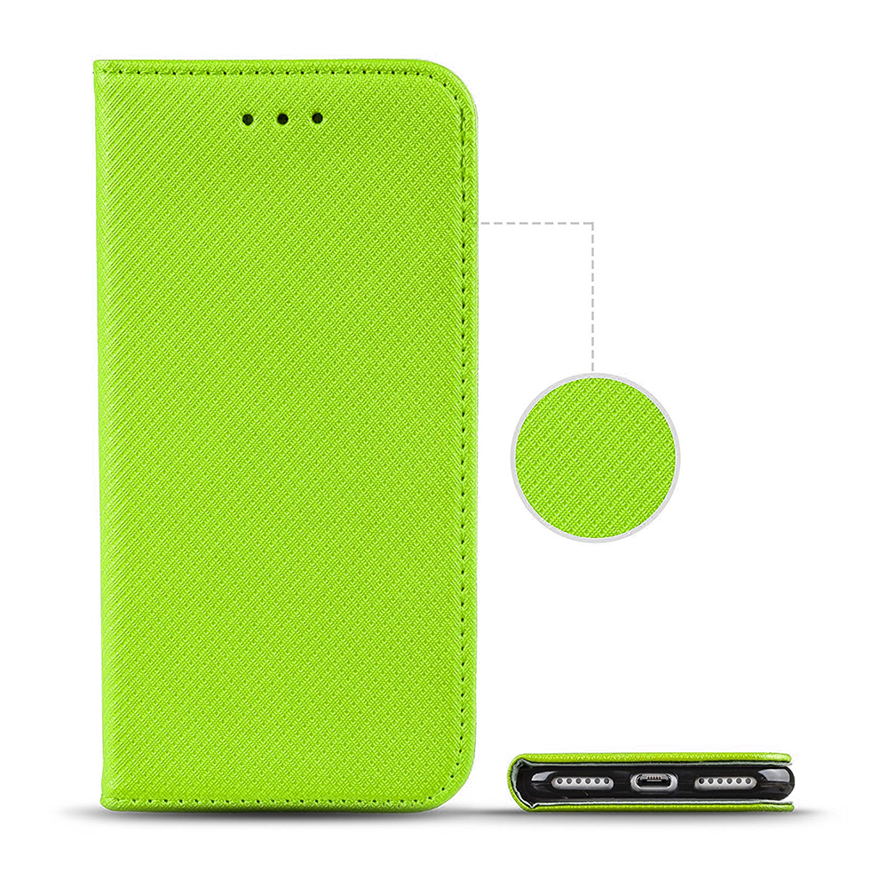 Pokrowiec etui z klapk Magnet Book zielone LG G5 / 2