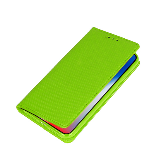 Pokrowiec etui z klapk Magnet Book zielone SAMSUNG Galaxy A20 / 6