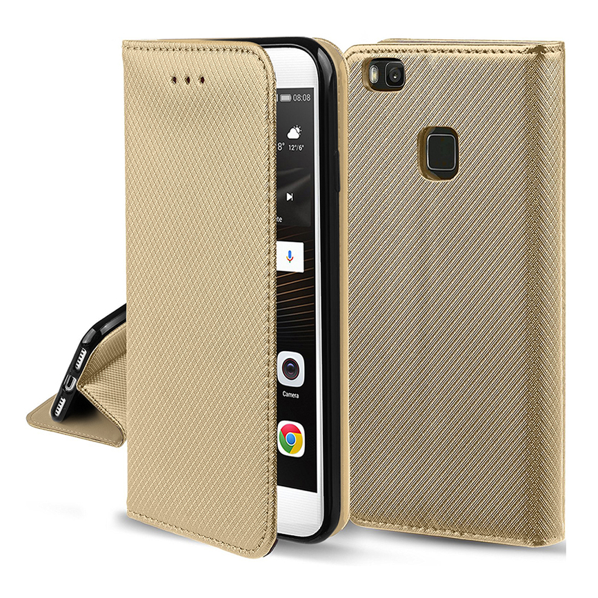 Pokrowiec etui z klapką Magnet Book złote SONY Xperia X Performance