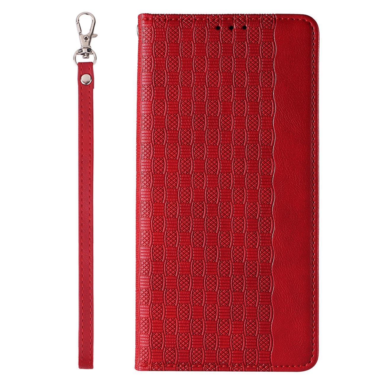 Pokrowiec etui z klapk Magnet Strap czerwone APPLE iPhone 12 Pro Max / 5