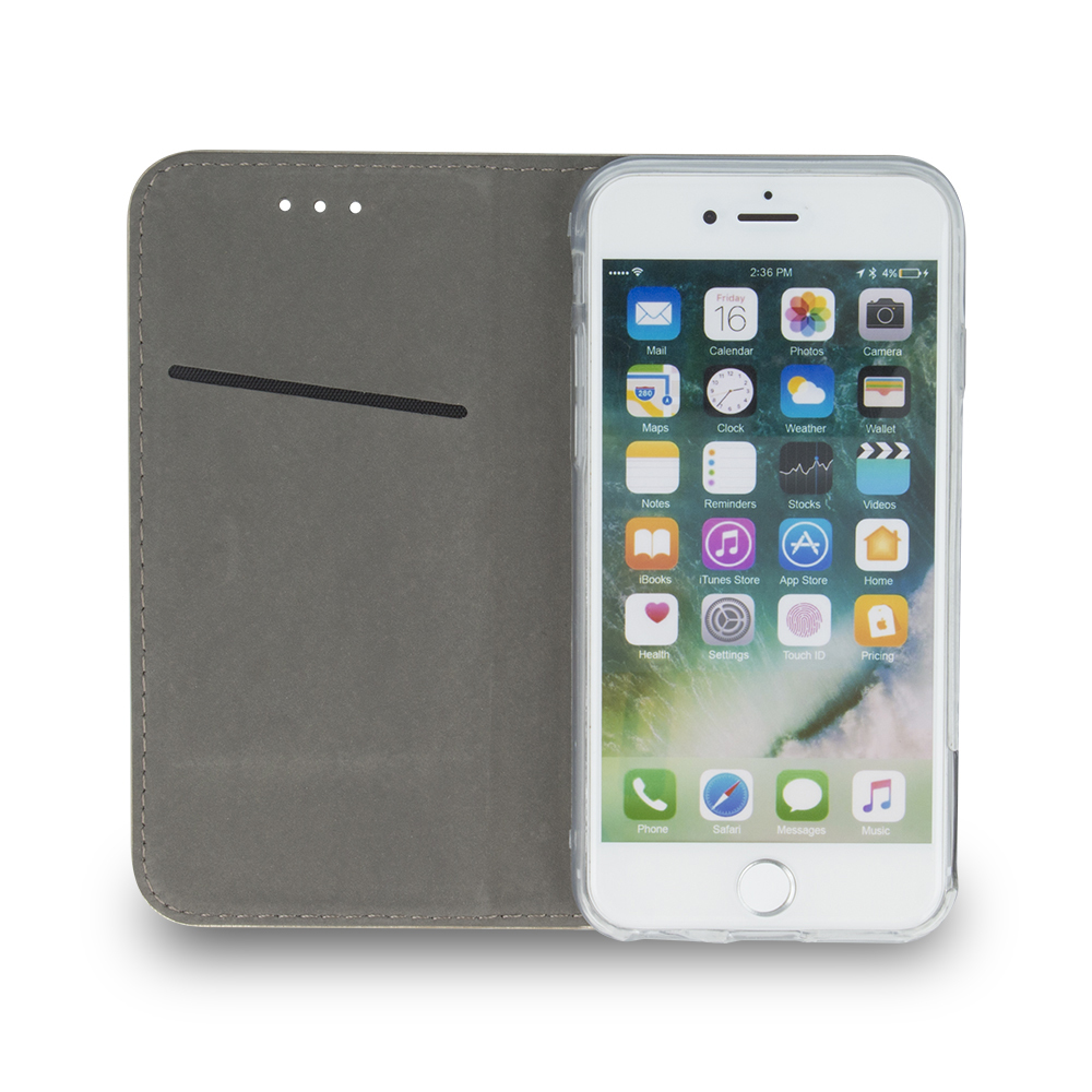 Pokrowiec etui z klapk Magnetic Book burgundowe APPLE iPhone 11 Pro Max / 5