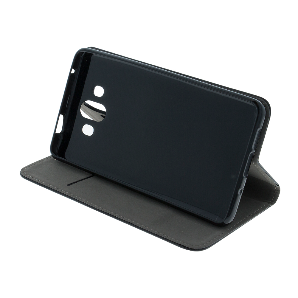 Pokrowiec etui z klapk Magnetic Book czarne APPLE iPhone 15 Pro Max / 5
