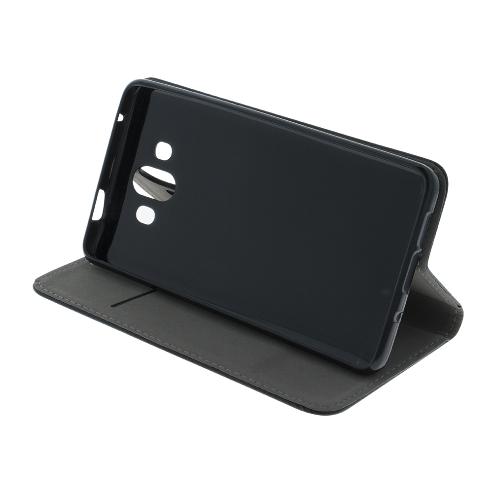 Pokrowiec etui z klapk Magnetic Book czarne SAMSUNG SM-G900F Galaxy S5 / 5