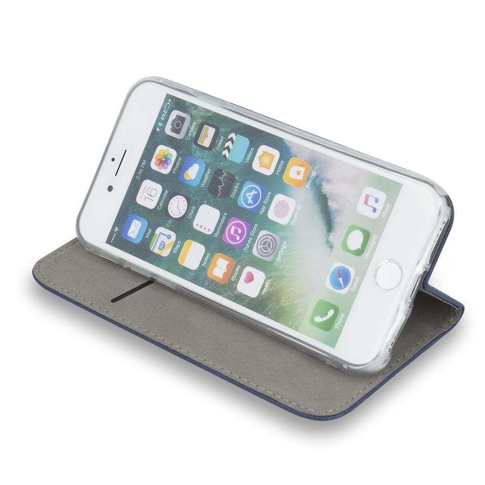 Pokrowiec etui z klapk Magnetic Book granatowe APPLE iPhone 11 Pro Max / 3