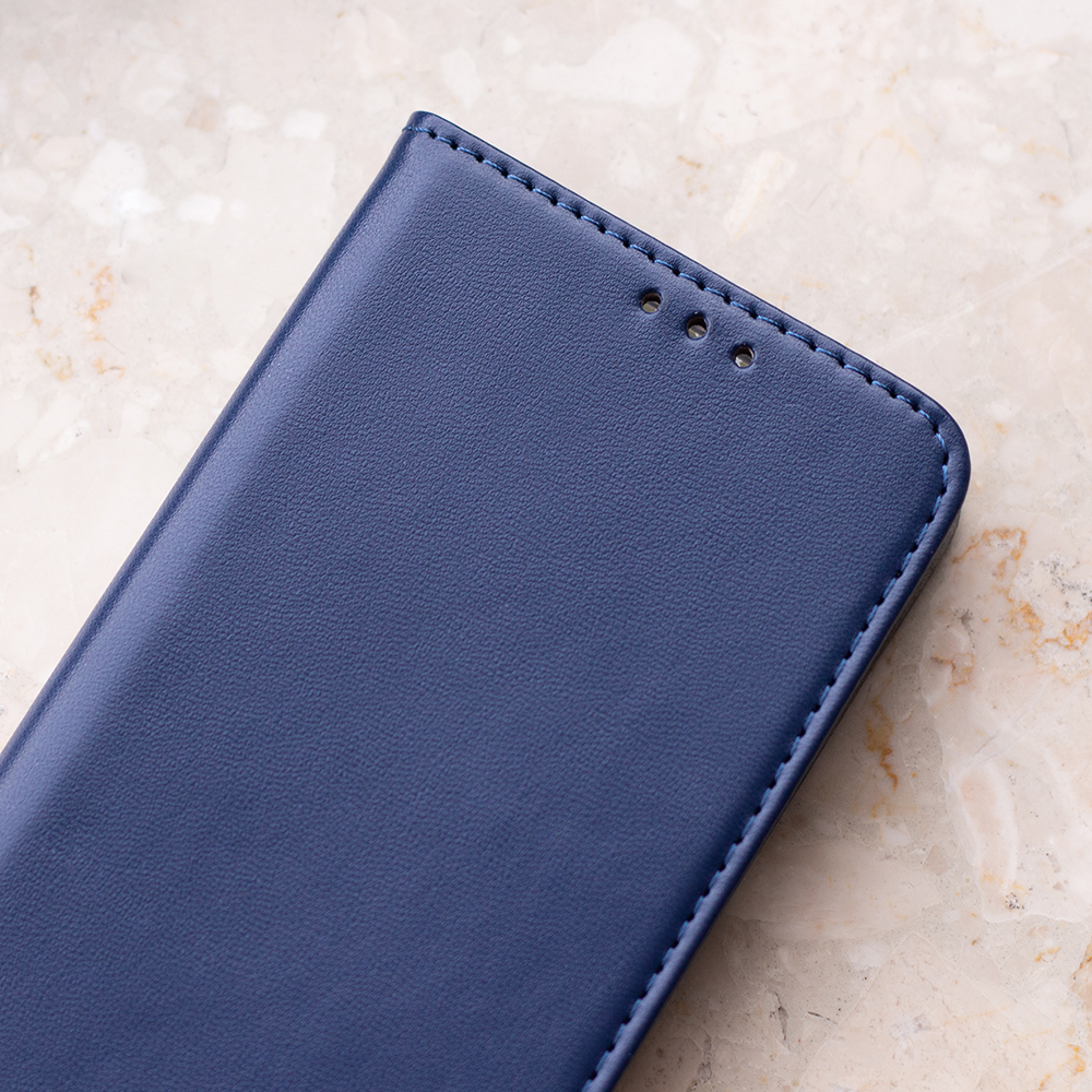 Pokrowiec etui z klapką Magnetic Book granatowe APPLE iPhone 16 Pro Max / 7