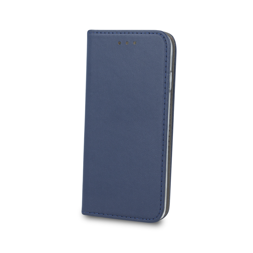 Pokrowiec etui z klapk Magnetic Book granatowe Oppo A60