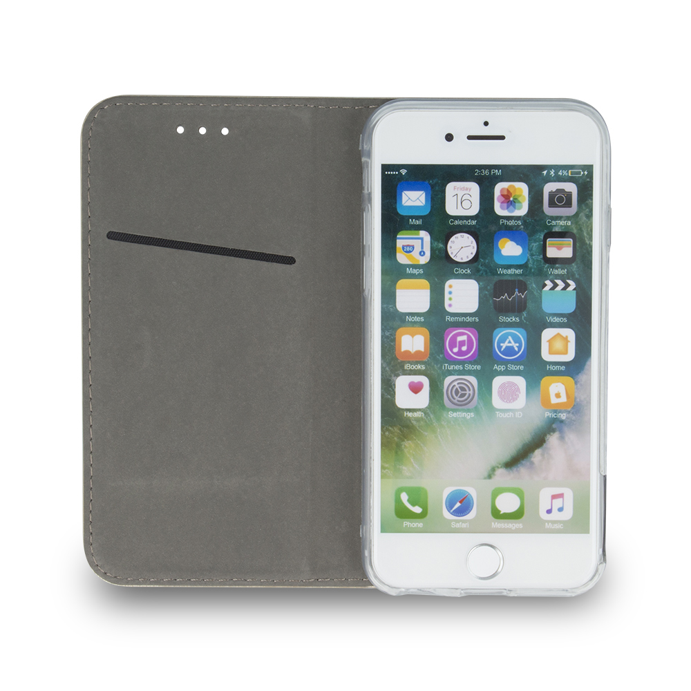 Pokrowiec etui z klapką Magnetic Book zielone APPLE iPhone 16 Pro Max / 5