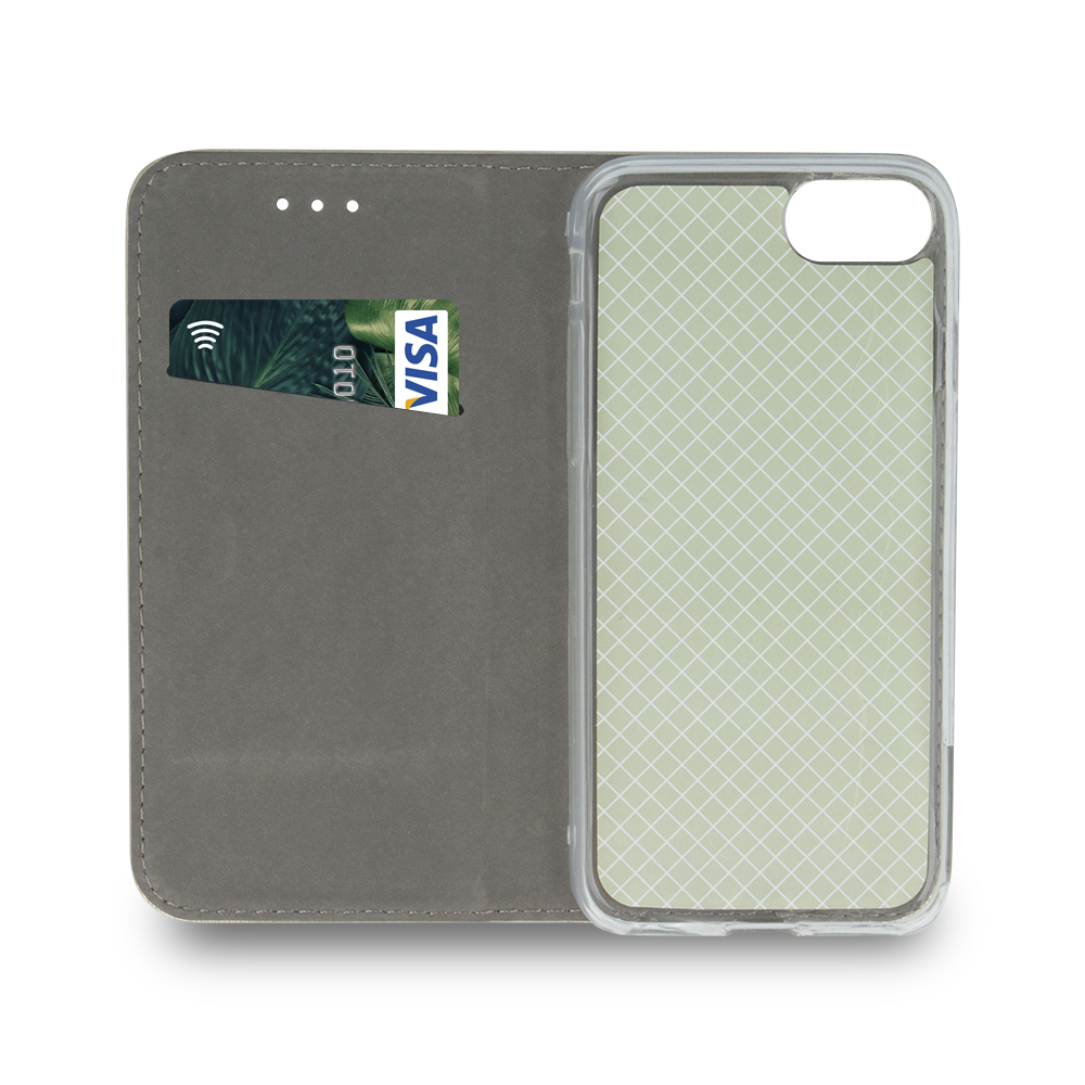 Pokrowiec etui z klapk Magnetic Book zielone Xiaomi Mi Note 10 Lite / 6