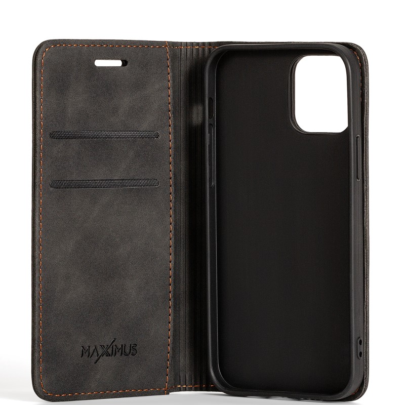 Pokrowiec etui z klapk Magnetic VIP czarne SAMSUNG Galaxy M31 / 2