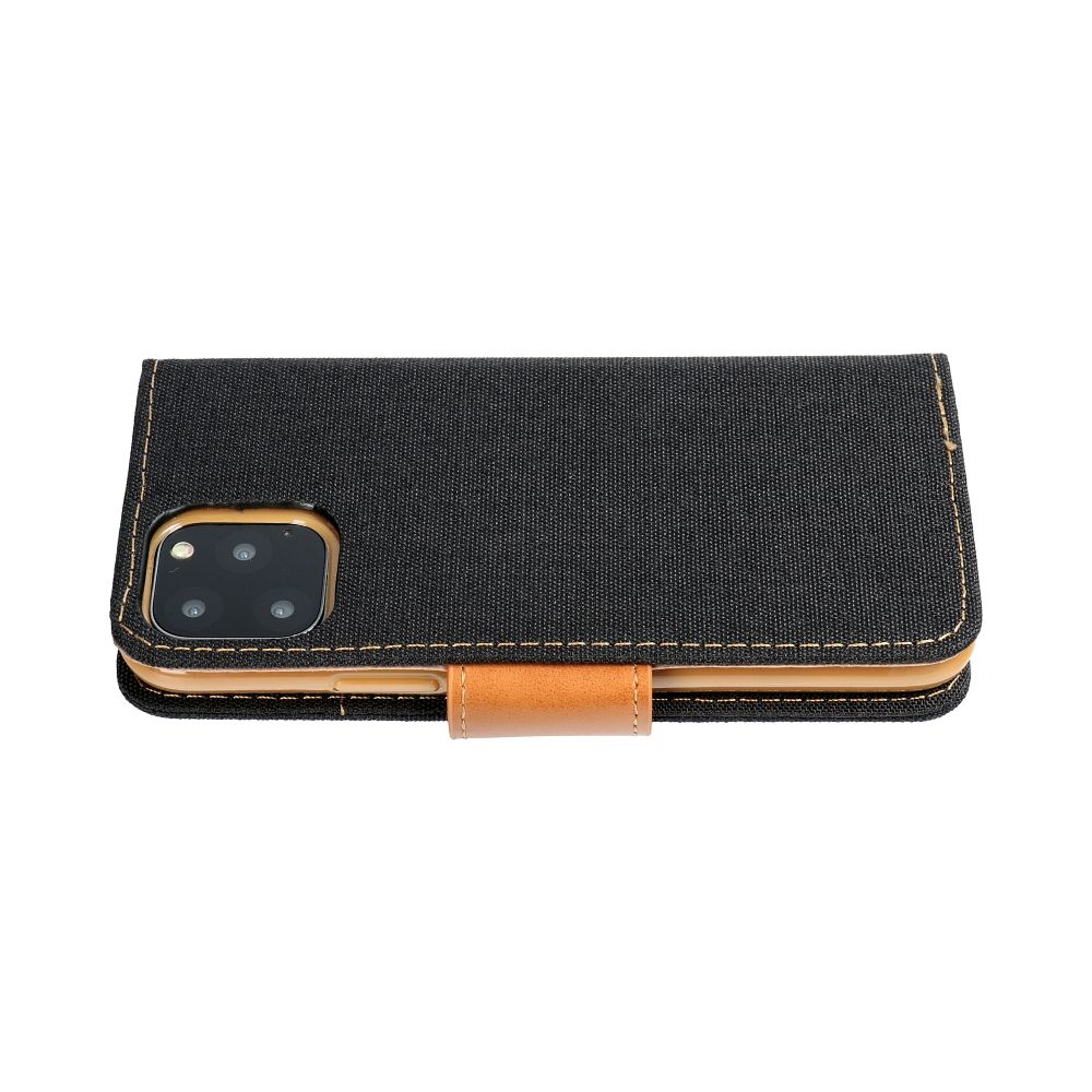 Pokrowiec etui z klapk na magnes Canvas Book czarne SAMSUNG Galaxy A54 5G / 10