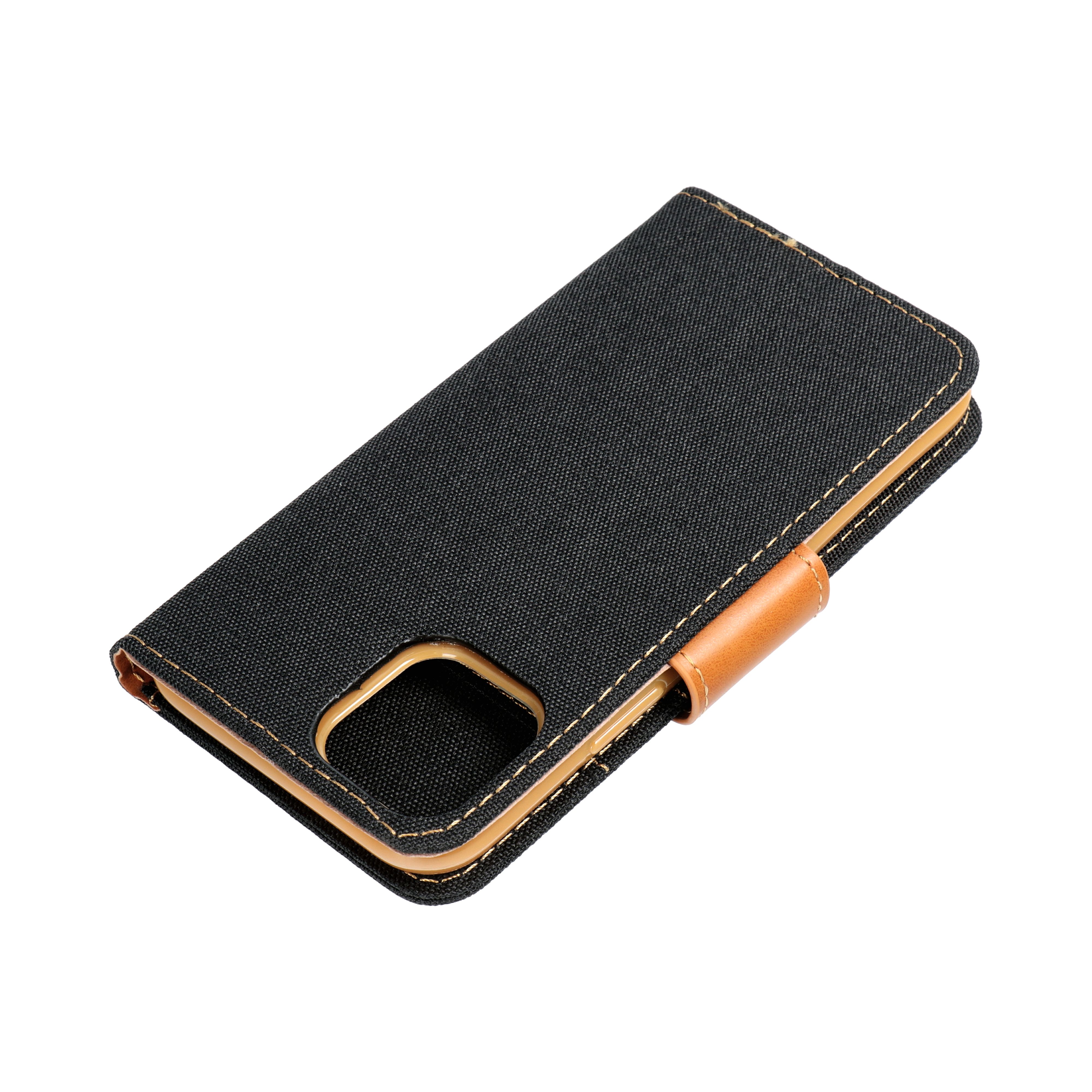 Pokrowiec etui z klapk na magnes Canvas Book czarne SAMSUNG Galaxy A54 5G / 7
