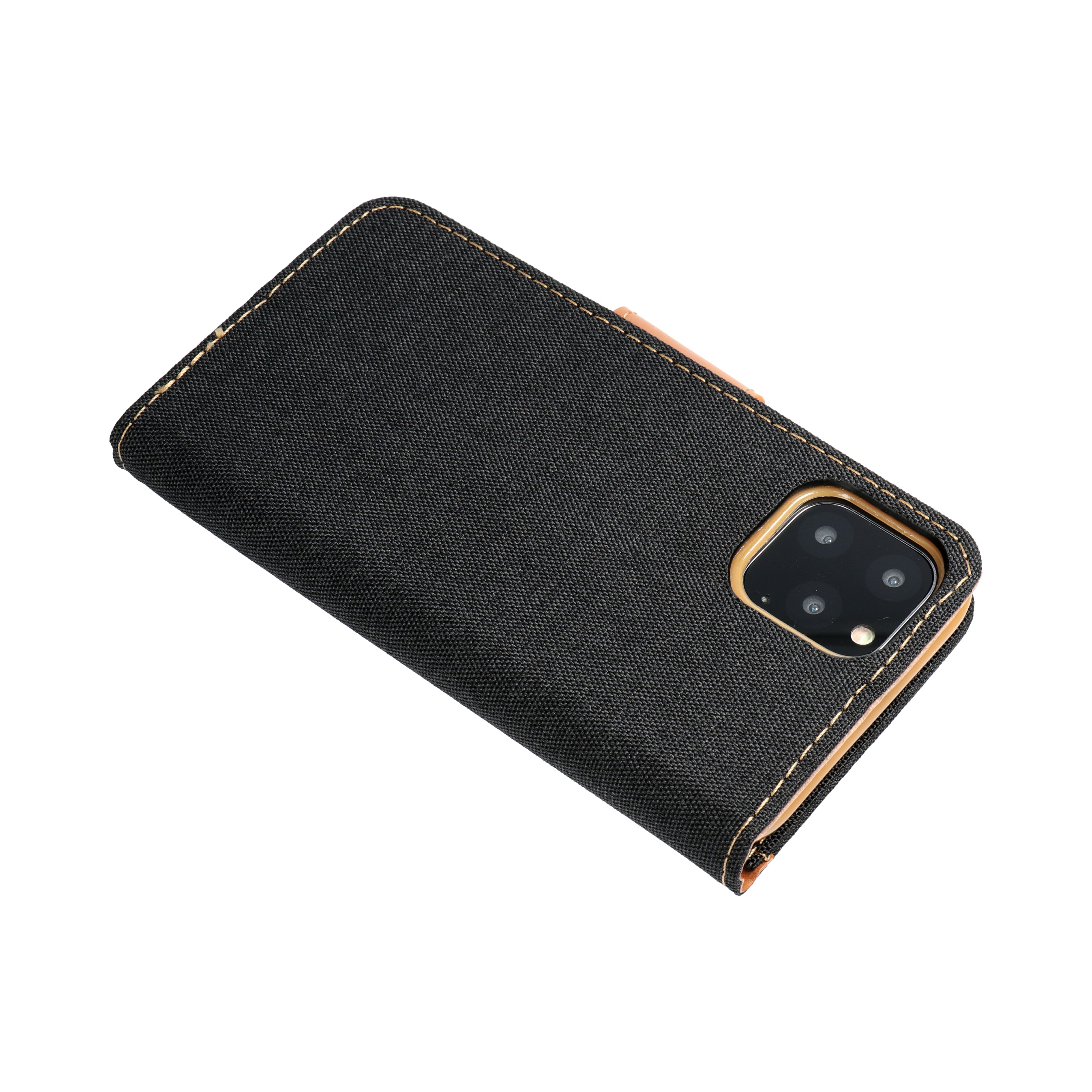 Pokrowiec etui z klapk na magnes Canvas Book czarne SAMSUNG Galaxy A54 5G / 9