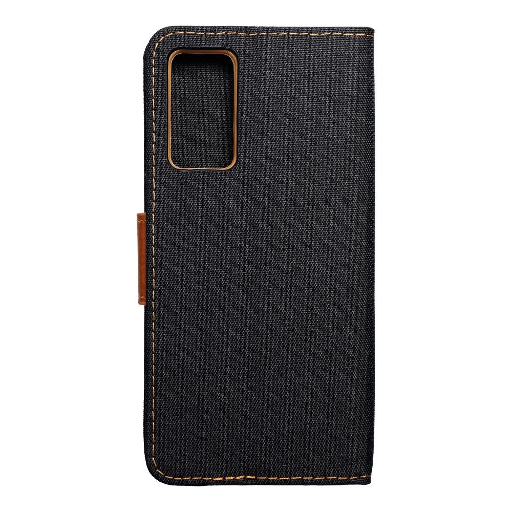 Pokrowiec etui z klapk na magnes Canvas Book czarne Xiaomi Redmi Note 11 Pro / 2