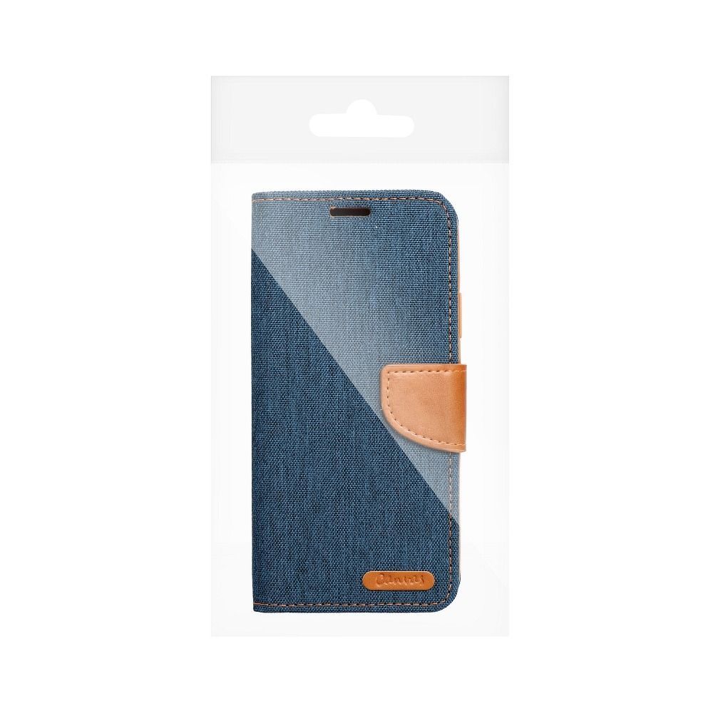 Pokrowiec etui z klapk na magnes Canvas Book granatowe Xiaomi Redmi Note 11S 5G / 9