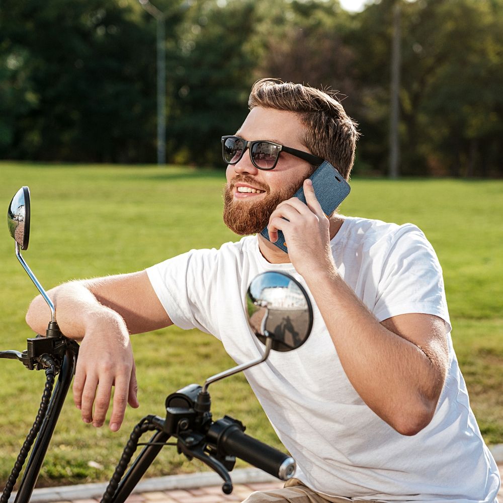 Pokrowiec etui z klapk� na magnes Canvas Book granatowe Xiaomi Redmi Note 12S / 10