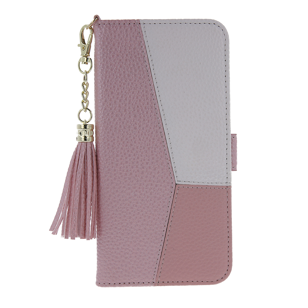 Pokrowiec etui z klapk� na magnes Charms be�owe MOTOROLA Moto G13 / 10