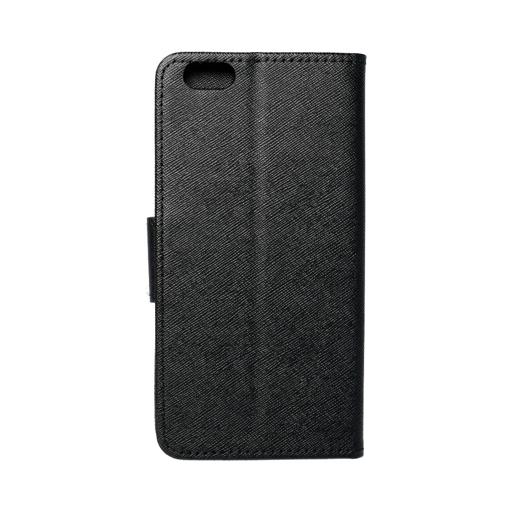 Pokrowiec etui z klapk na magnes Fancy Case czarne APPLE iPhone 6 Plus / 2