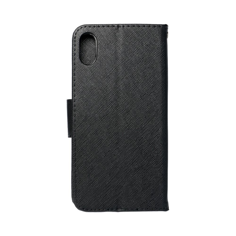 Pokrowiec etui z klapk na magnes Fancy Case czarne APPLE iPhone XS Max / 2