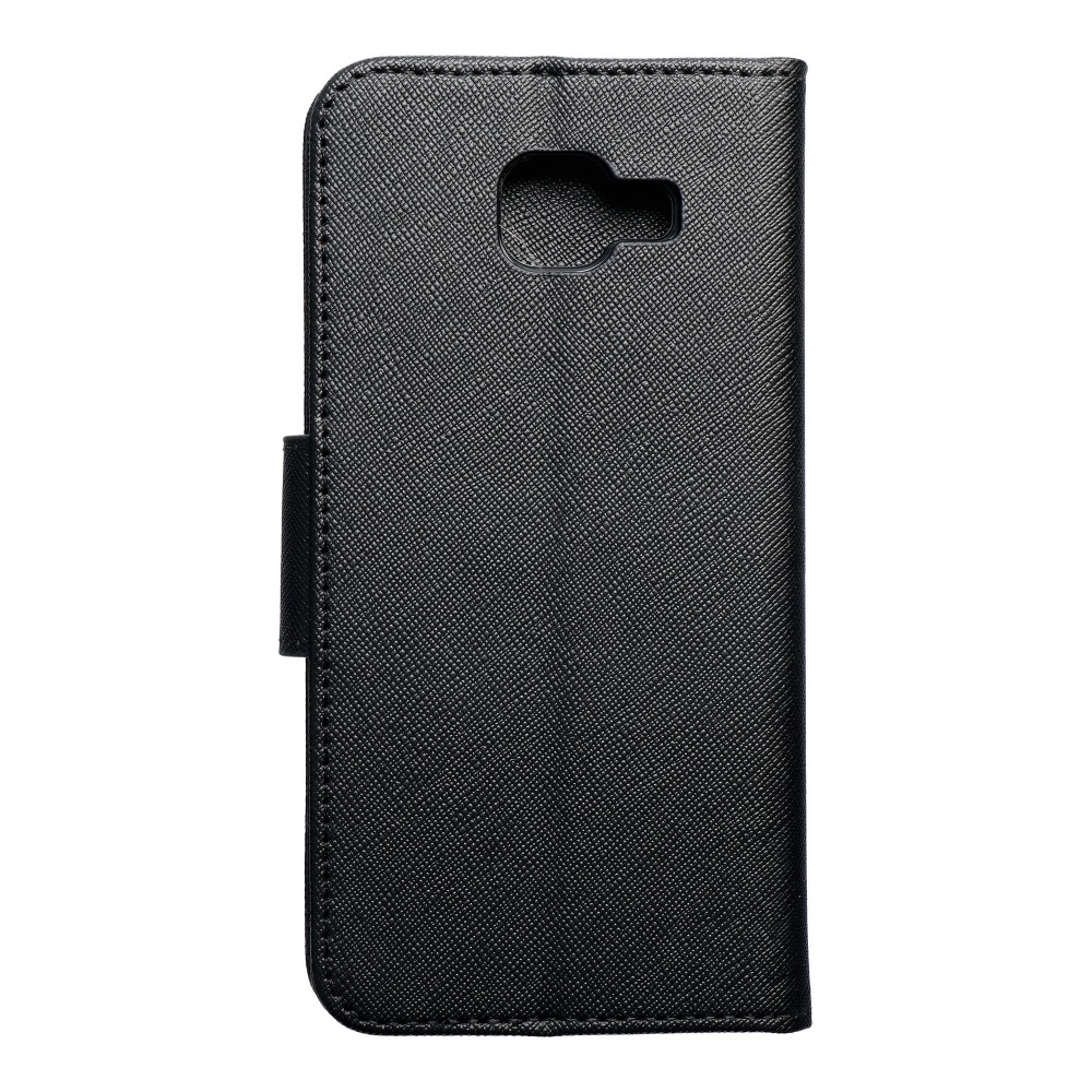 Pokrowiec etui z klapk na magnes Fancy Case czarne SAMSUNG Galaxy A5 (2016)