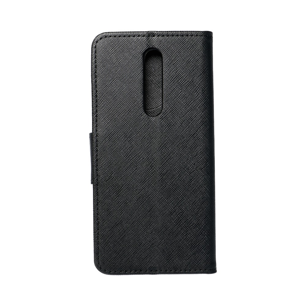 Pokrowiec etui z klapk na magnes Fancy Case czarne Xiaomi Mi 9T Pro