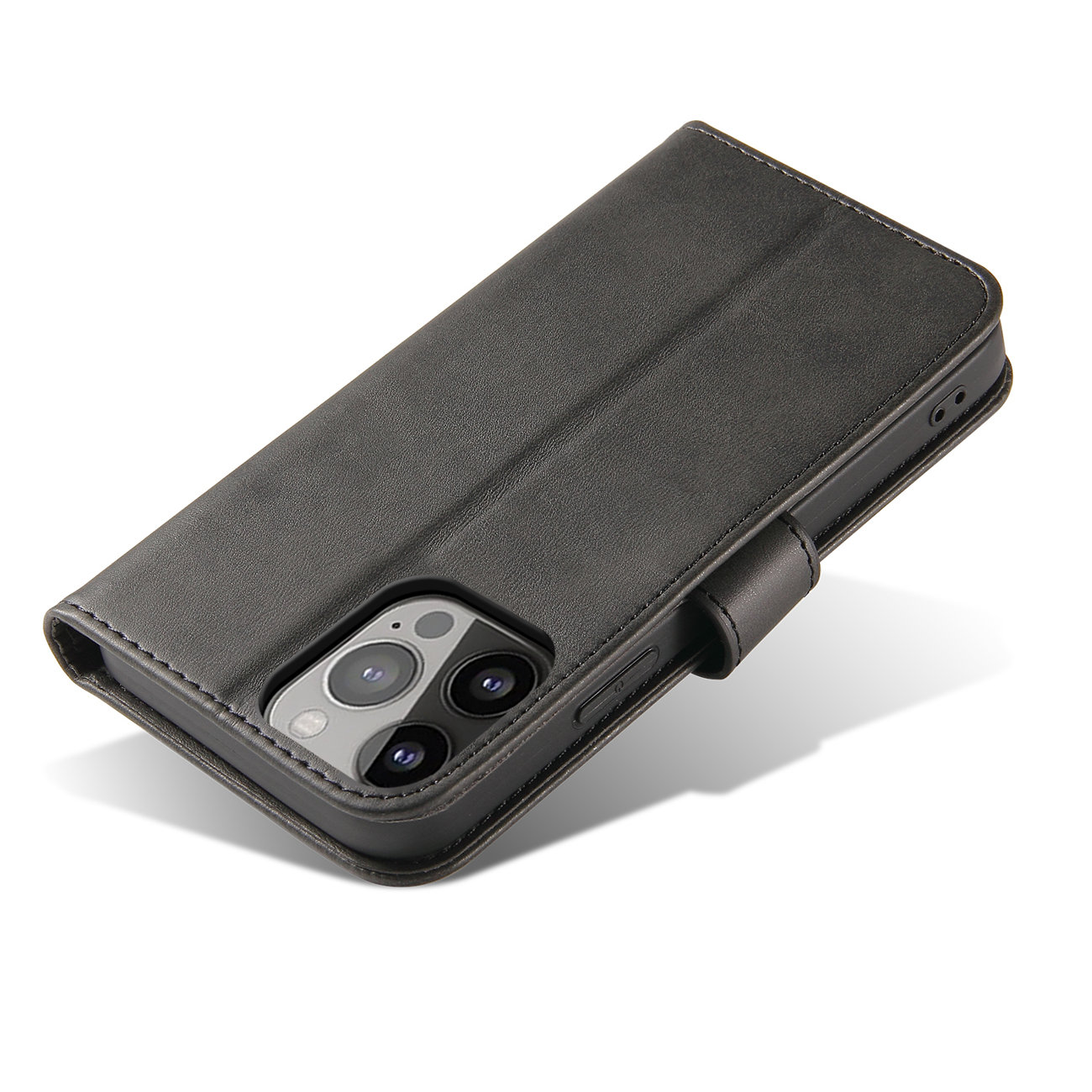 Pokrowiec etui z klapk na magnes Fancy Magnet czarne APPLE iPhone 13 Pro Max / 3