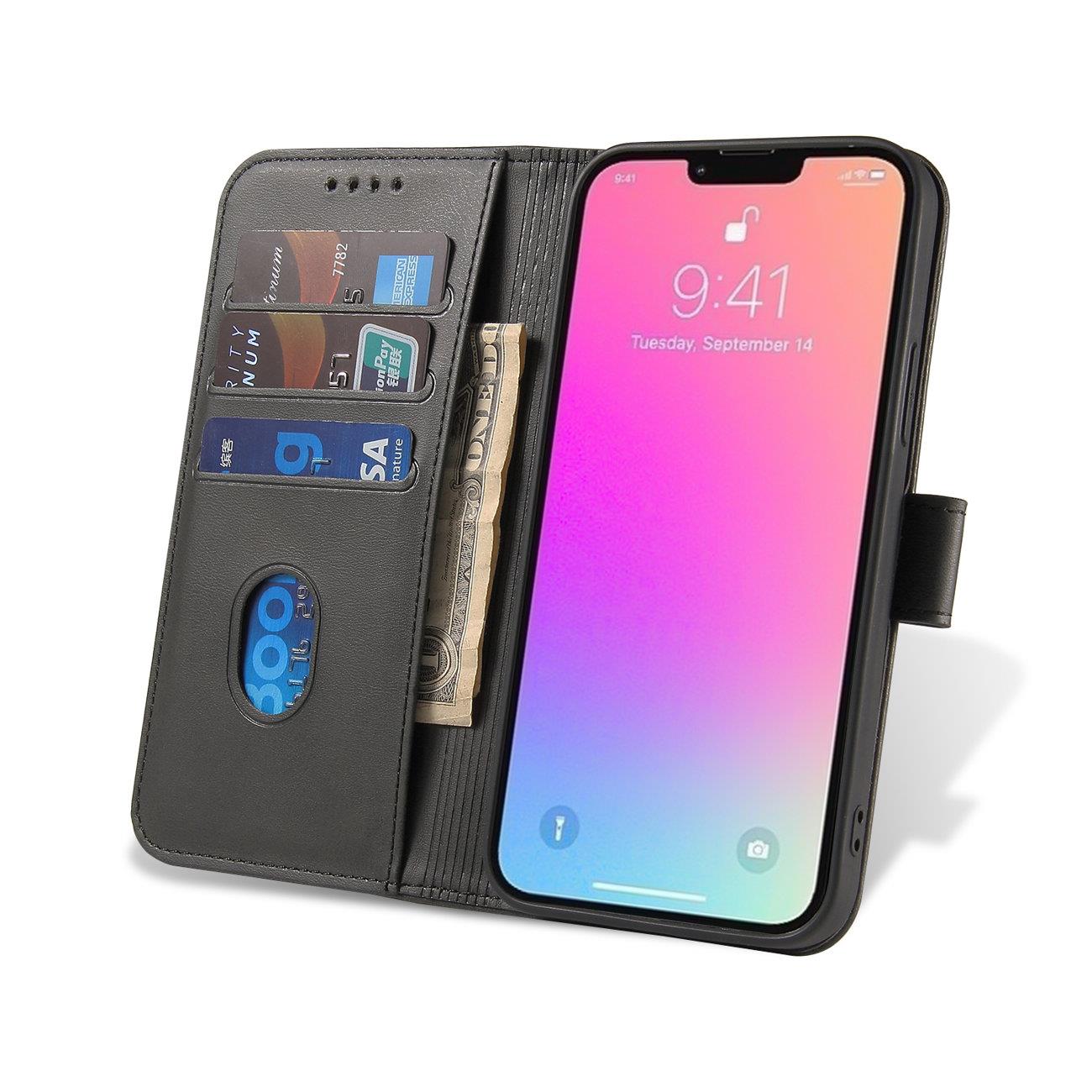 Pokrowiec etui z klapką na magnes Fancy Magnet czarne MOTOROLA Moto G50 / 5 Pokrowiec etui z klapką na magnes Fancy Magnet czarne MOTOROLA Moto G50 / 5