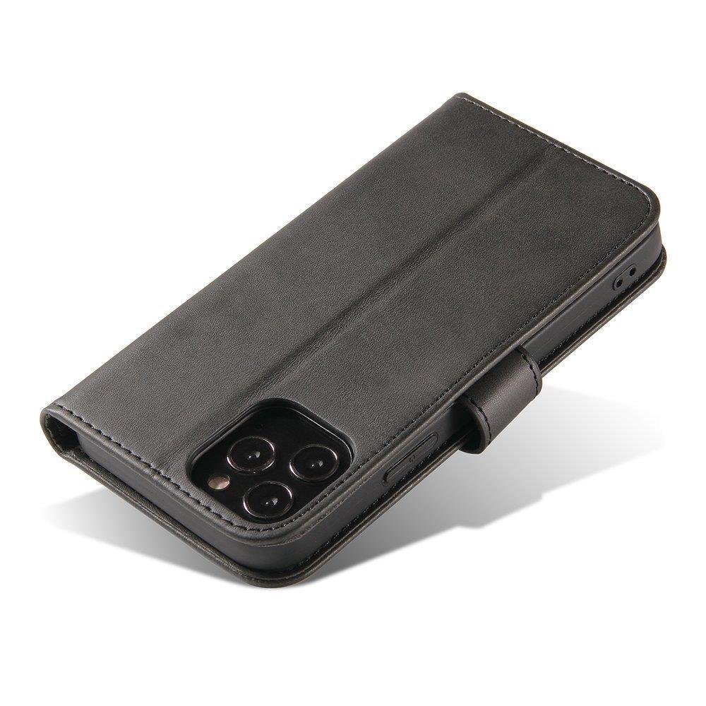 Pokrowiec etui z klapk na magnes Fancy Magnet czarne OnePlus 8 Pro / 5