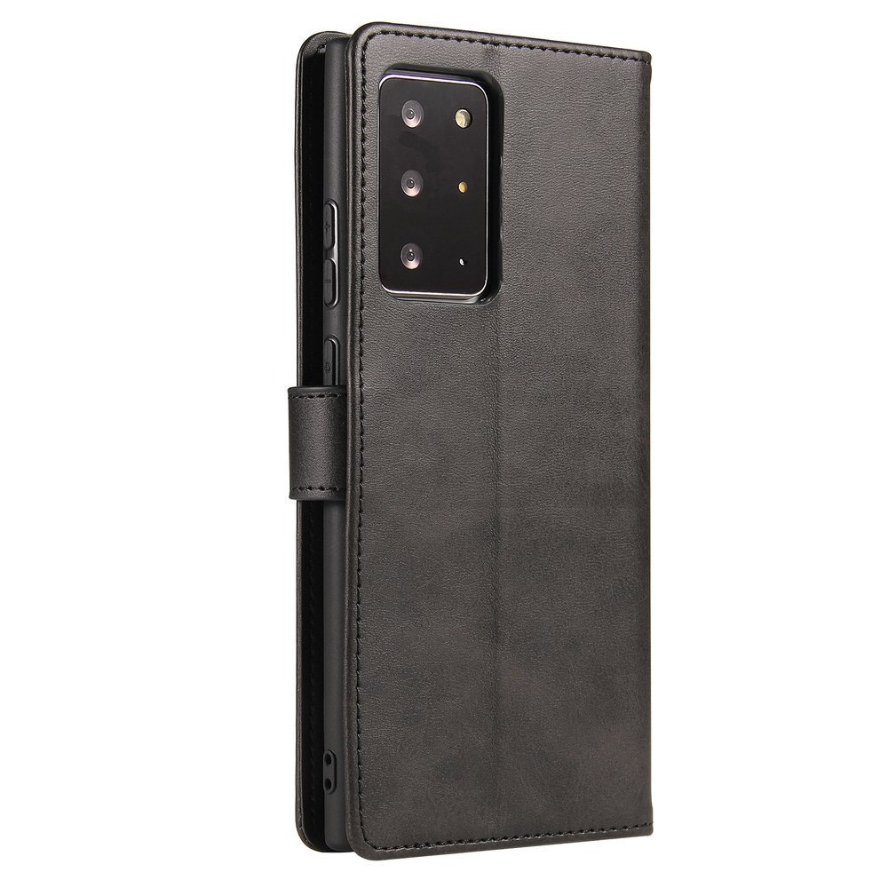 Pokrowiec etui z klapk na magnes Fancy Magnet czarne SAMSUNG Galaxy Note 20 Ultra / 3