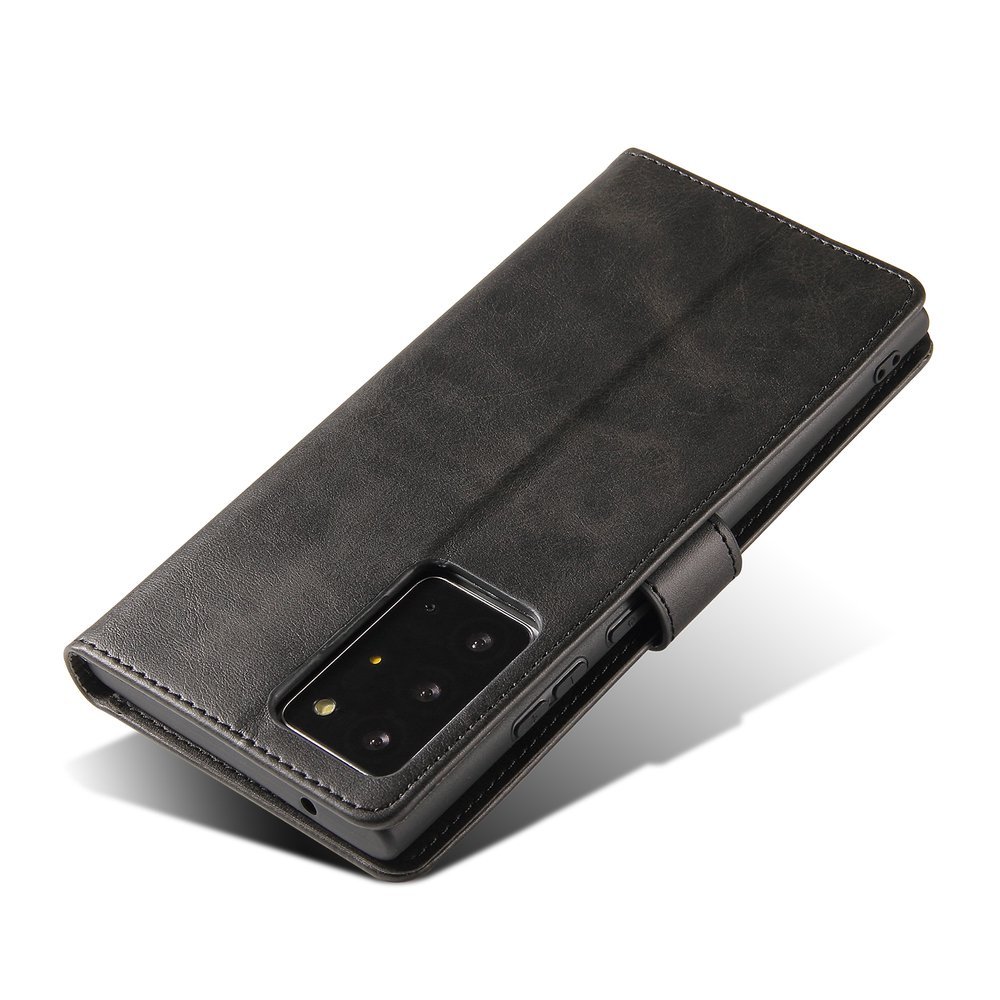 Pokrowiec etui z klapk na magnes Fancy Magnet czarne SAMSUNG Galaxy Note 20 Ultra / 5
