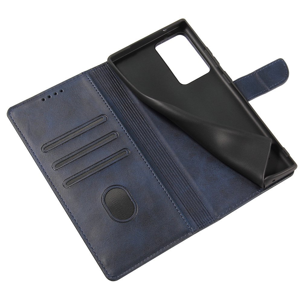 Pokrowiec etui z klapk na magnes Fancy Magnet niebieskie SAMSUNG Galaxy Note 20 Ultra / 4