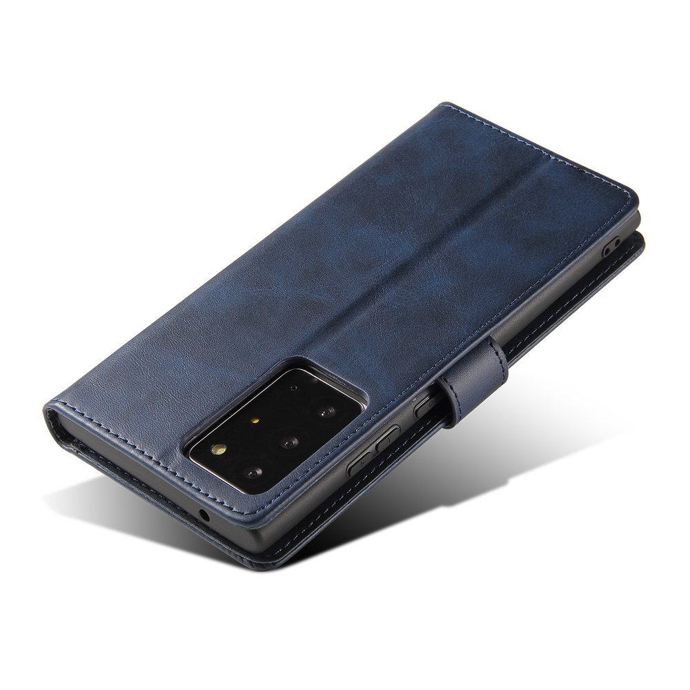 Pokrowiec etui z klapk na magnes Fancy Magnet niebieskie SAMSUNG Galaxy Note 20 Ultra / 6