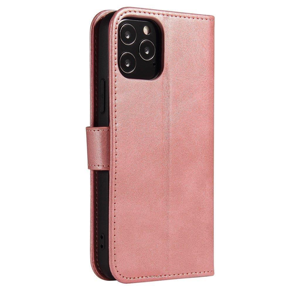 Pokrowiec etui z klapk na magnes Fancy Magnet rowe LG K42 / 3