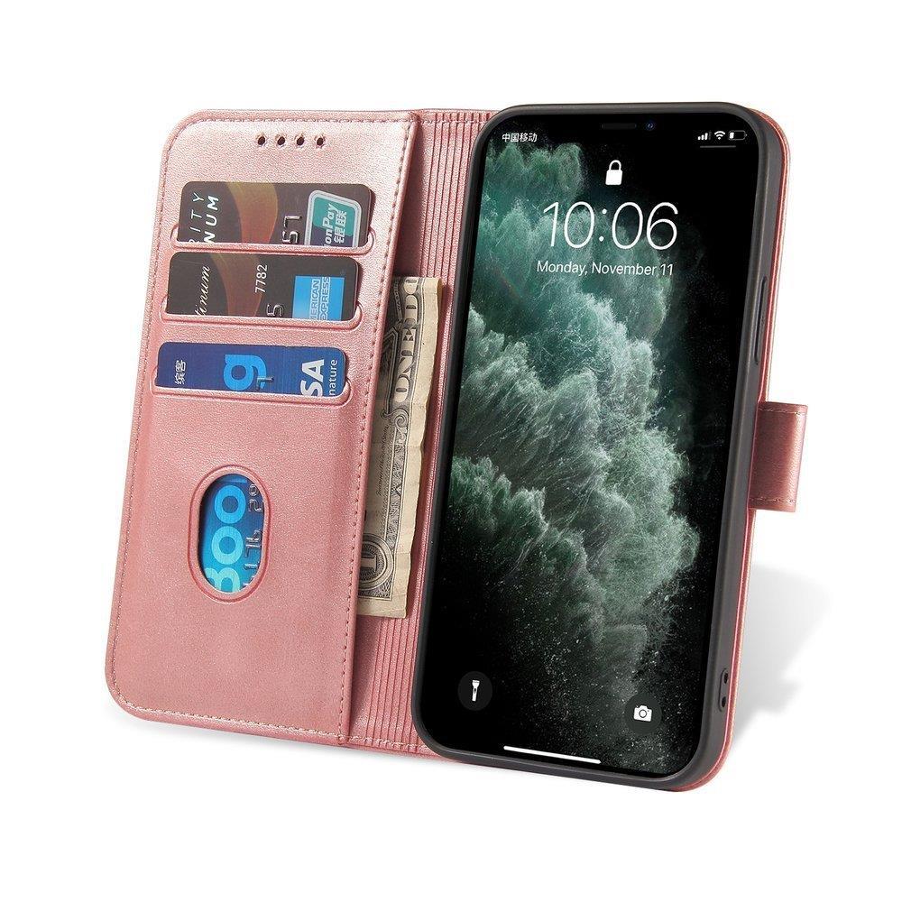 Pokrowiec etui z klapk na magnes Fancy Magnet rowe LG K42 / 6